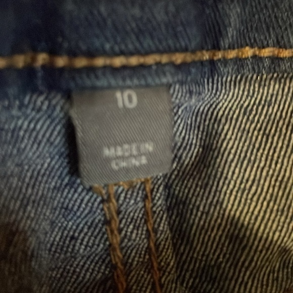 New York & Company women’s jeans 10 skinny midi rise stretch blue pants NY&C - Picture 2 of 3